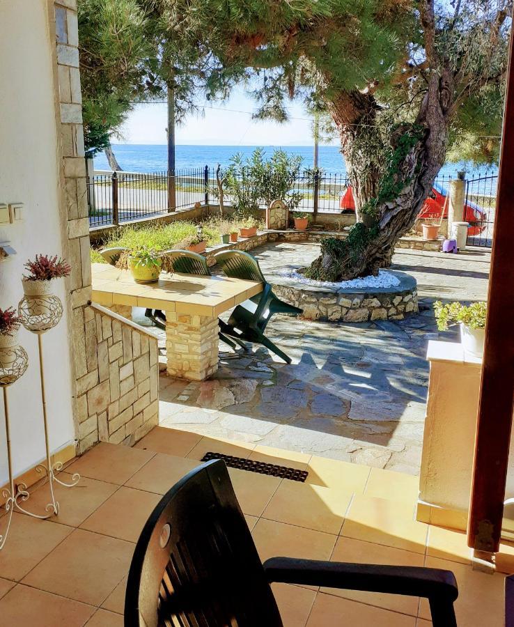 Villa Aegialis Skála Kallirákhis Esterno foto