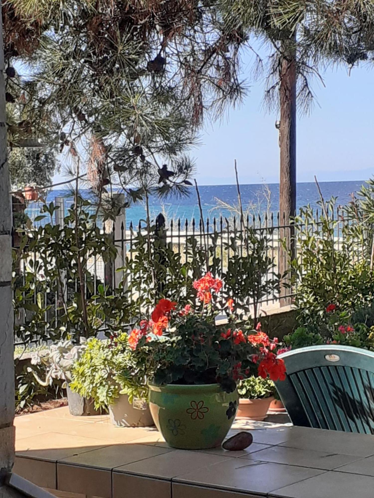 Villa Aegialis Skála Kallirákhis Esterno foto